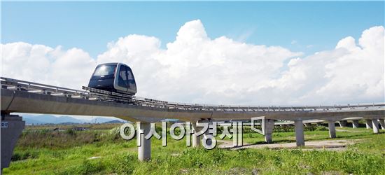 순천정원박람회장↔순천만 '무인궤도차' 8월 중순 개통