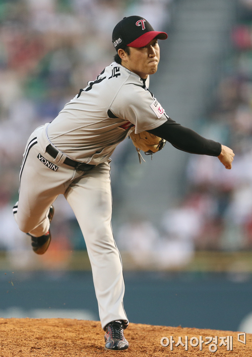 [포토] 신정락 힘찬 피칭