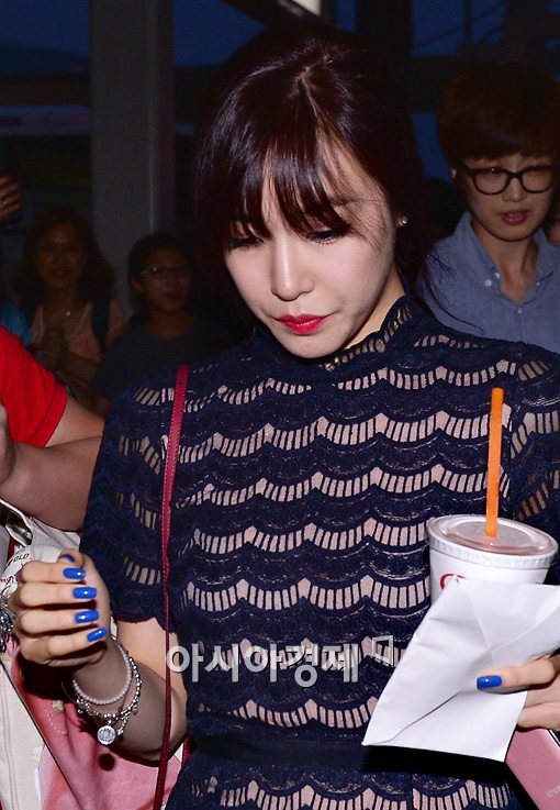 [포토]티파니, 매혹적인 '붉은입술'