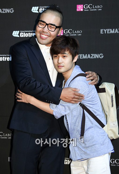 [포토]김지호-김진곤 '안아주세요~'