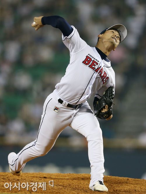 [포토] 홍상삼 '막아낸다!'