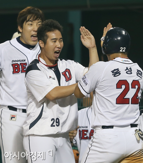 [포토] 홍성흔 역전 홈인