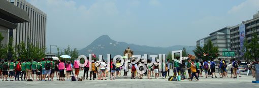 [포토]DMZ 생태계를 위한 인간띠 