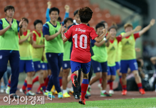 [포토] '지소연이 해냈다'