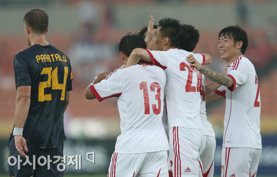 [포토] 중국 순 케 역전골 '우승 향해'