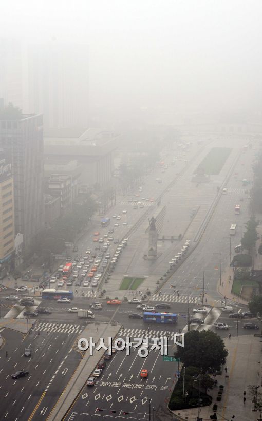 [포토]안개 서울