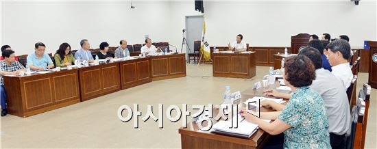 [포토]광주 남구, 봉선노들마을 안심프로젝트 설명회 개최