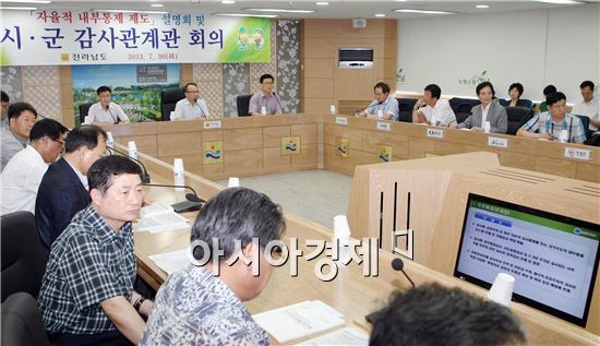 [포토]전남도 공직비리 예방을 위한 시군 감사관회의 개최