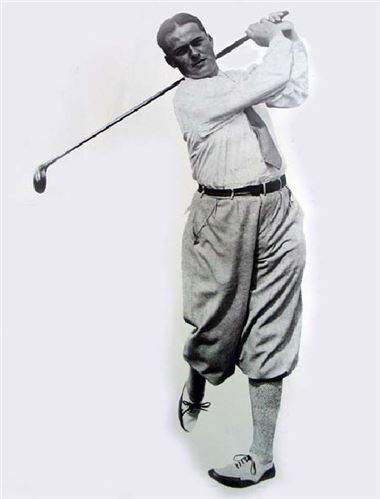  골프에서 유일한 '그랜드슬램'을 달성한 보비 존스. 1934년에는 마스터스를 창설했다.
