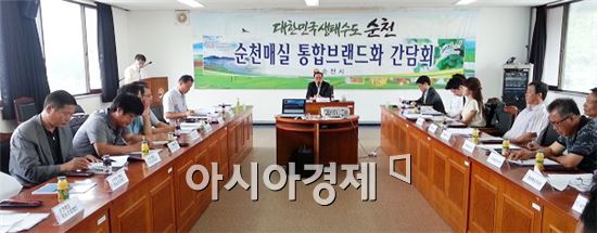 ‘순천매실’ 공동브랜드, 발전방안 모색 간담회