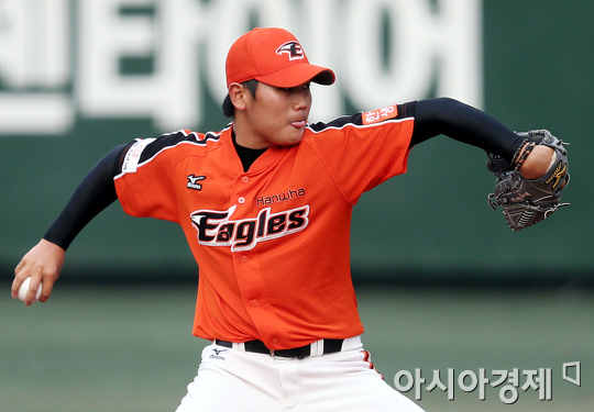 [포토] 조지훈 '감독님께 1500승 안겨드리고 싶어'