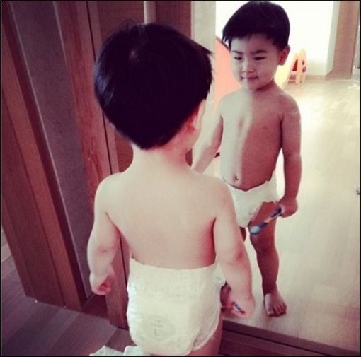 개코, 아들사진 공개…차인표 능가하는 상남자 포스?