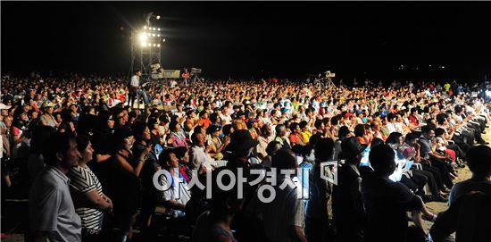 고창군 "2013 구시포 해변콘서트"  성료