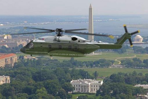 美 대통령 전용헬기 '머린원'은 시코르스키 S-92  독무대