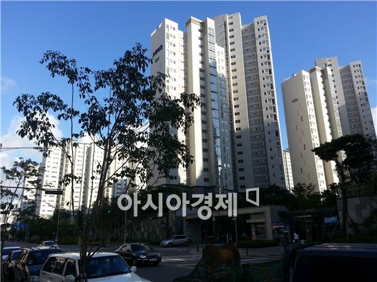 김포한강신도시 아파트 단지 모습(사진 권용민 기자)