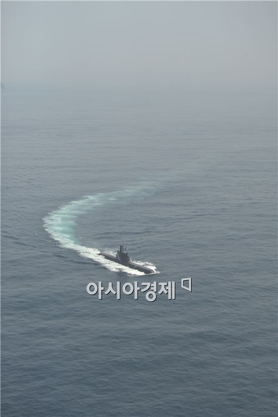 한국해군이 보유한 214급 안중근함
