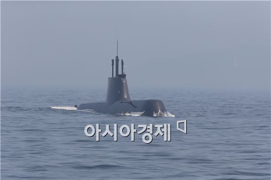 한국해군이 보유한 214급 안중근함