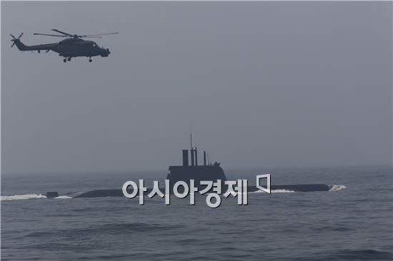 한국해군이 보유한 214급 안중근함
