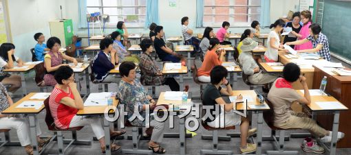 [포토]긴장감 도는 고사장