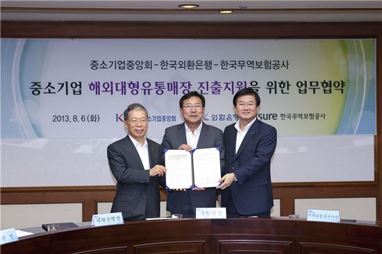 외환은행, 中企 미주지역 유통매장 진출지원 MOU