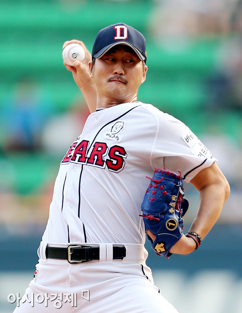 [포토] 역투하는 두산 이재우