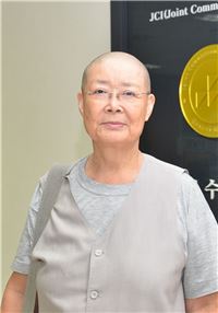 신장암수술을 받은 송정스님.