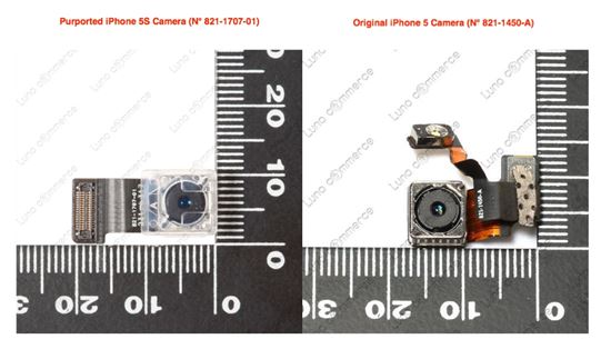 아이폰5S 카메라부품 유출 "이전과 달라..기능 향상될 것"