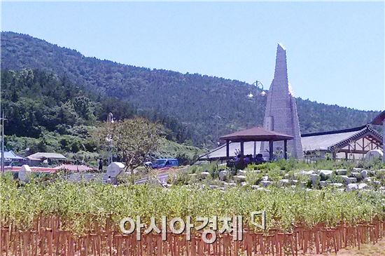 '항일의 섬' 완도 소안도에 무궁화동산 조성