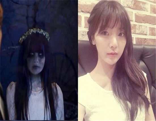 송민정 반전 미모 화제..'섬뜩 귀신' 아닌 '청순 미녀' 