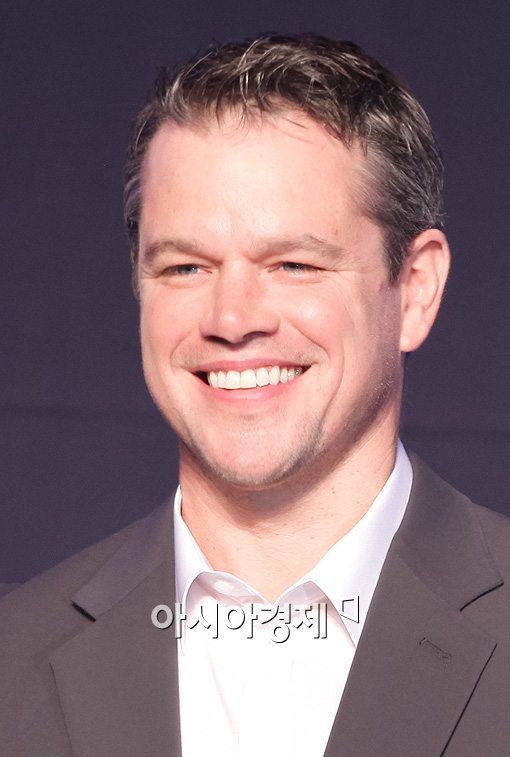 [포토]'엘리시움' 맷 데이먼, "아기처럼 해맑은 미소"