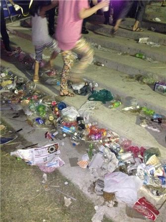 일본인 비양심 쓰레기 투기 때문에 결국…