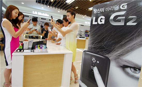 [포토]LG G2, 전국 판매 시작