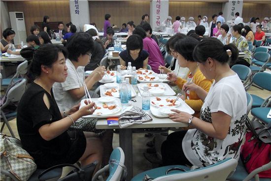 학교급식 품질 시식 평가회 