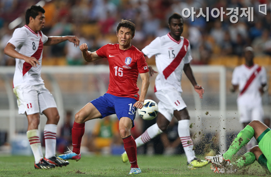 '지독한 골가뭄' 한국, 페루와 0-0 무승부(종합)