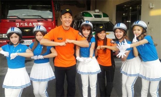 정준하 노라용팝 '기대 만발'..소방서에서 '5기통 댄스'