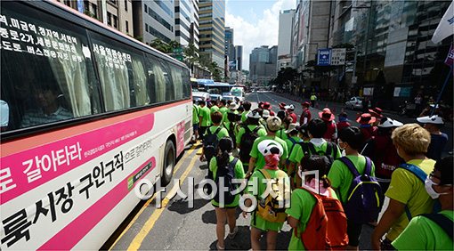 [포토]꽉 막힌 도로