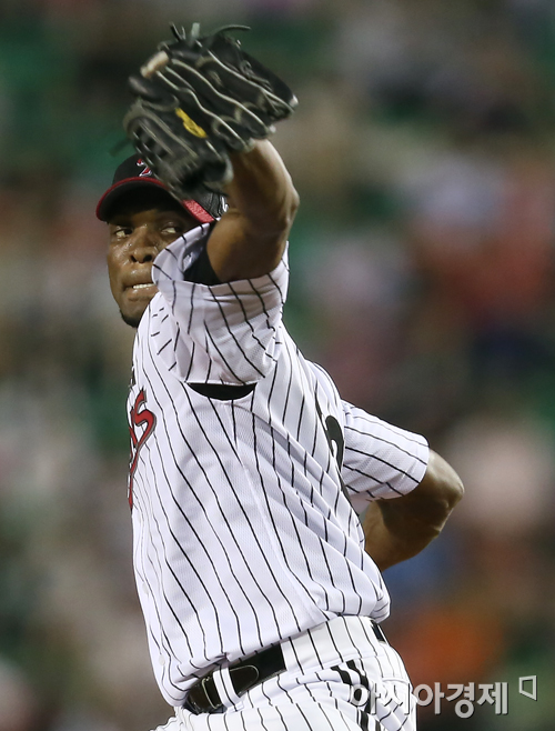 [포토] 리즈 역투