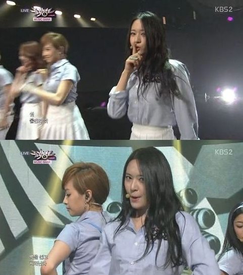 크리스탈, 흑발 깜짝 변신 …"시크함이 살아있네" 