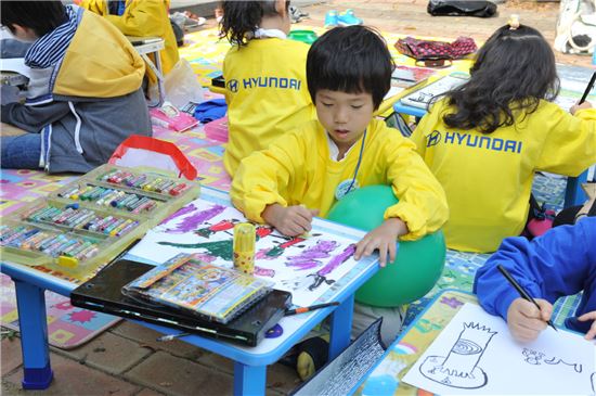 현대차, 역대 최대 규모 어린이 그림대회 개최