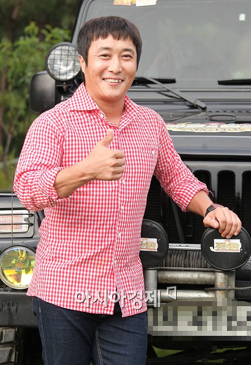 [포토]'정글남자' 김병만, 오늘은 도시남자!