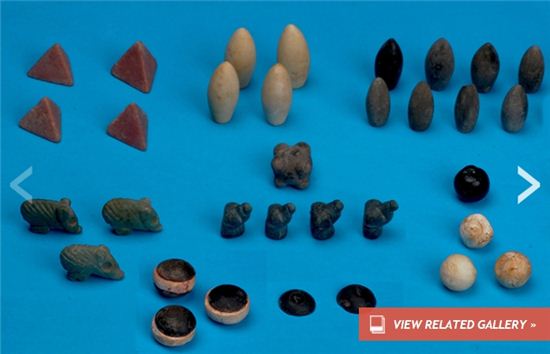 ▲터키서 발견된 5000년 전 장난감(출처: 디스커버리닷컴)