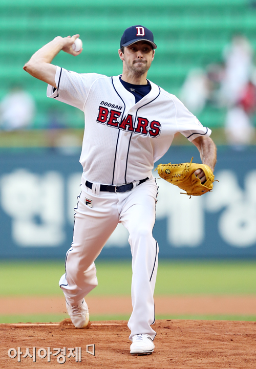 [포토] 역투하는 핸킨스