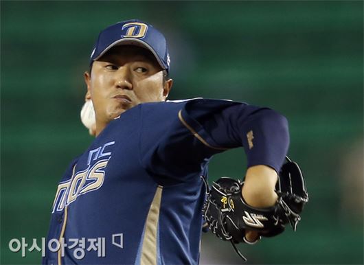 [포토] 손민한 '틀어막는다'