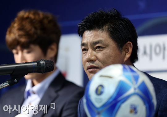 [포토] 윤성효 감독 '전북전 자신있어요'