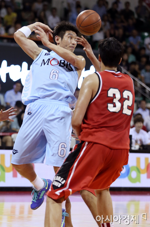 [포토] 양동근 '뒤통수에도 눈이 달렸어'