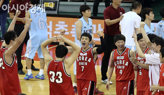 [포토] 고려대 '짜릿한 결승 진출!'