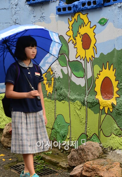 [포토]가을로 가는 길목, 활짝 핀 해바라기 