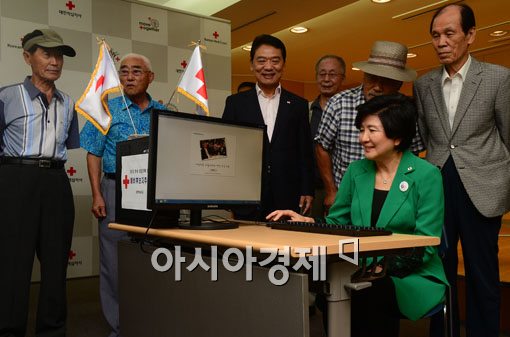 [포토]이산가족 상봉 1차 추첨 