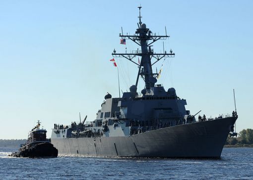 미군, 시리아 개입 대비 토마호크 탑재 구축함 4척 시리아 근해 배치