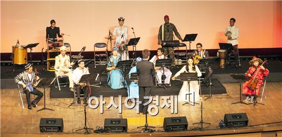 광주 광산문예회관에서 세계전통음악회 ‘만남&울림’ 열려
